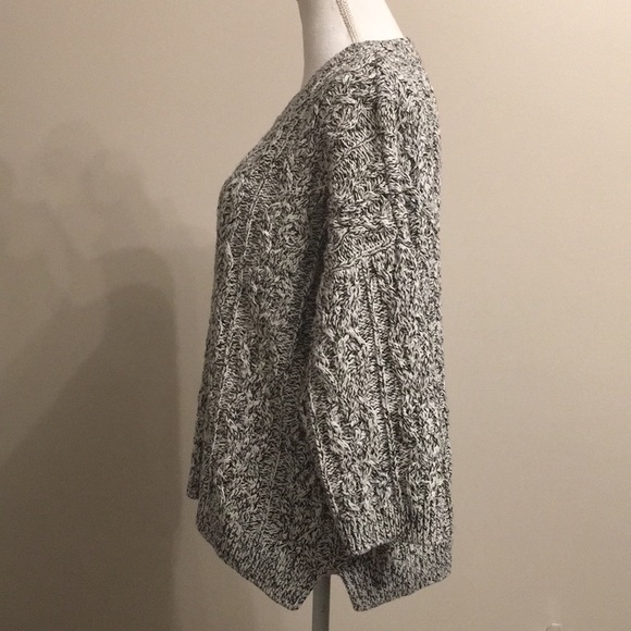 H&M Women’s Marled Cable Sweater - Picture 4 of 8